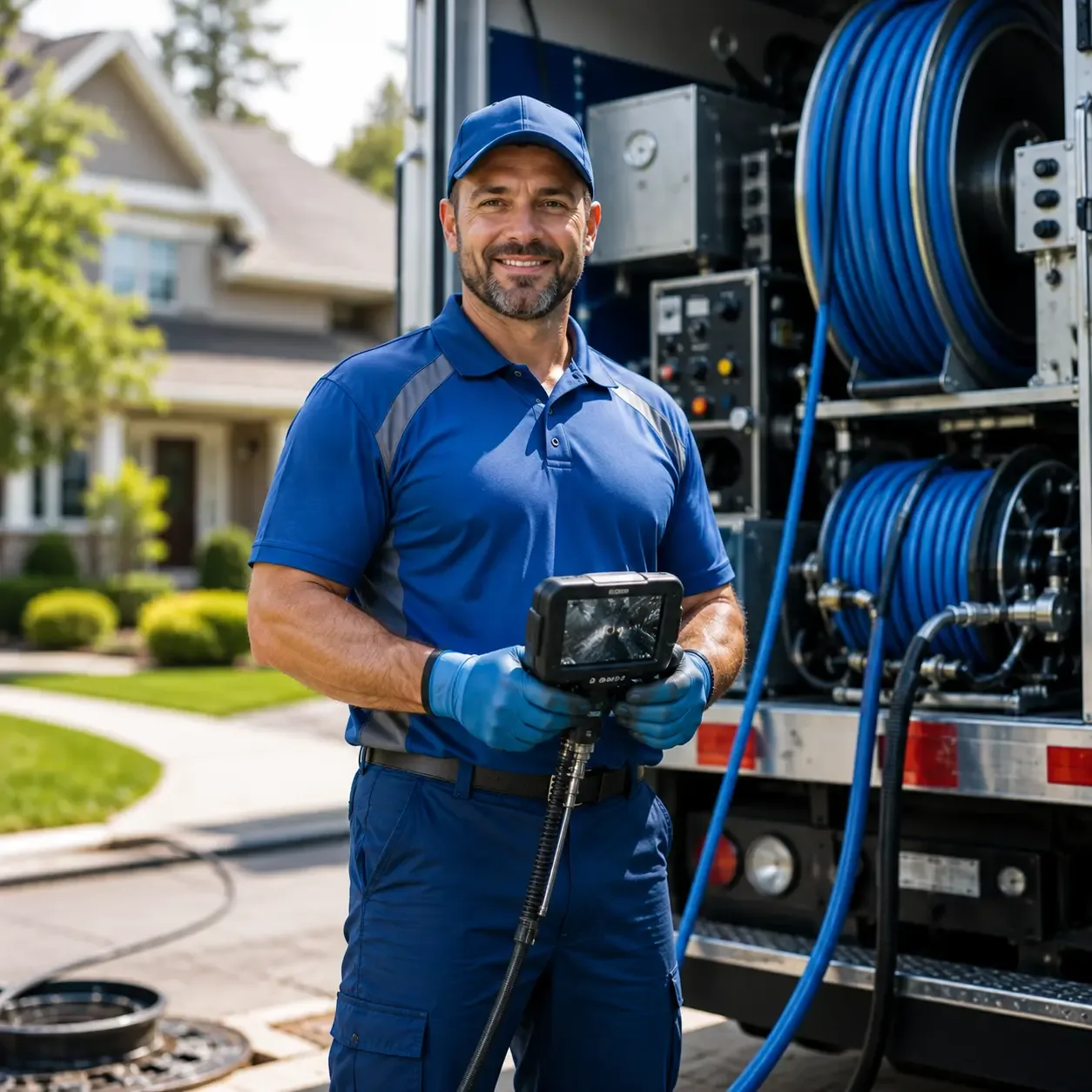 Local outdoor drain cleaning specialists in Sealy, TX